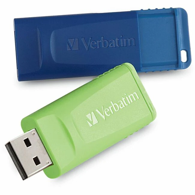 16GB Store 'n' Go® USB Flash Drive - 2pk - Blue, Green - 16GB - 2pk - Blue, Green