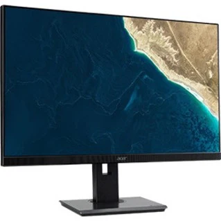 Acer B247YU WQHD LCD Monitor - 16:9 - Black - 23.8" Viewable - In-plane Switching (IPS) Technology - LED Backlight - 2560 x 1440 - 16.7 Million Colors - Adaptive Sync - 300 Nit - 4 ms GTG - 75 Hz Refresh Rate - HDMI - DisplayPort - Mini DisplayPort