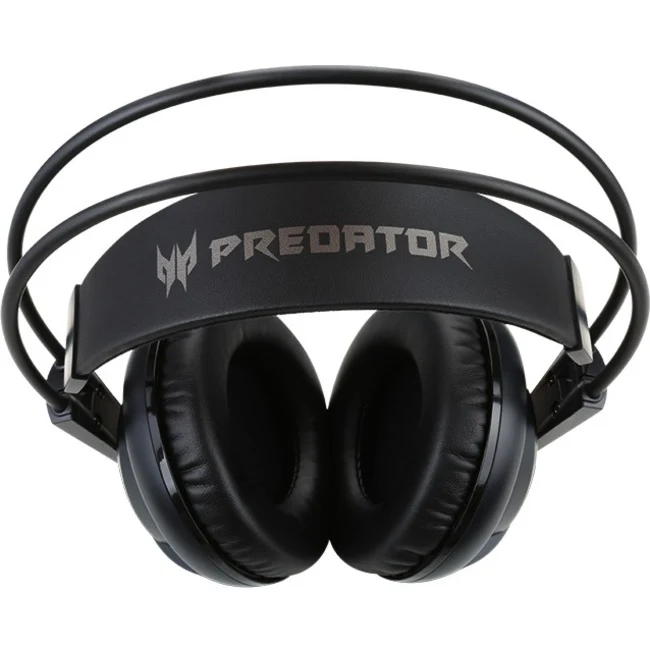 Acer Nitro Headset | Black - Stereo - Mini-phone (3.5mm) - Wired - 21 Ohm - 20 Hz - 20 kHz - Over-the-head - Binaural - Circumaural - Omni-directional Microphone - Black