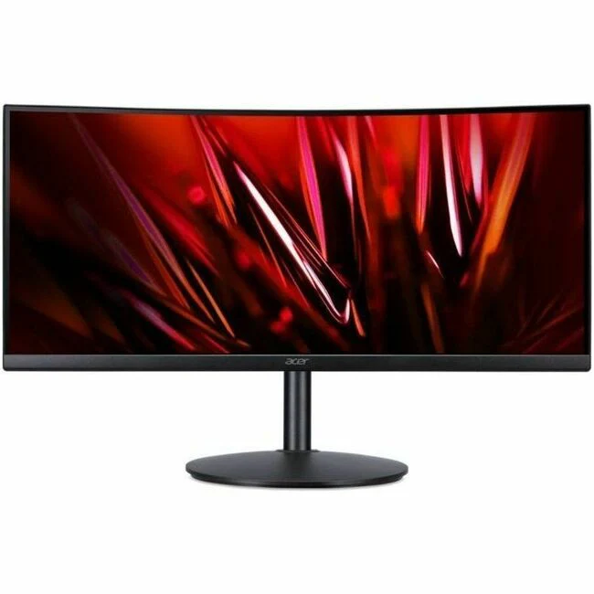 Acer XZ342CUS3 34" Class UW-QHD LED Monitor - 21:9 - Black - 34" Viewable - Vertical Alignment (VA) - LED Backlight - 3440 x 1440 - 1.07 Billion Colors - FreeSync Premium - 400 Nit - 1 ms - 180 Hz Refresh Rate - HDMI - DisplayPort