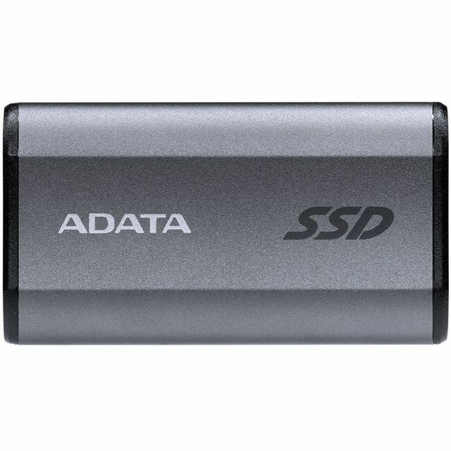 Adata Elite SE880 AELI-SE880-1TCGY 1 TB Portable Solid State Drive - External - Titanium Gray - PlayStation, Notebook, Tablet, Xbox One, Gaming Console Device Supported - USB 3.2 (Gen 2) Type C - 2000 MB/s Maximum Read Transfer Rate - 5 Year Warranty
