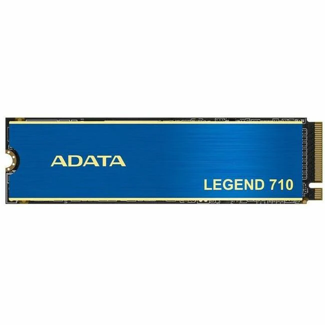Adata LEGEND 710 ALEG-710-512GCS 512 GB Solid State Drive - M.2 2280 Internal - PCI Express NVMe (PCI Express NVMe 3.0 x4) - Desktop PC, Notebook Device Supported - 130 TB TBW - 2400 MB/s Maximum Read Transfer Rate - 256-bit AES Encryption Standard