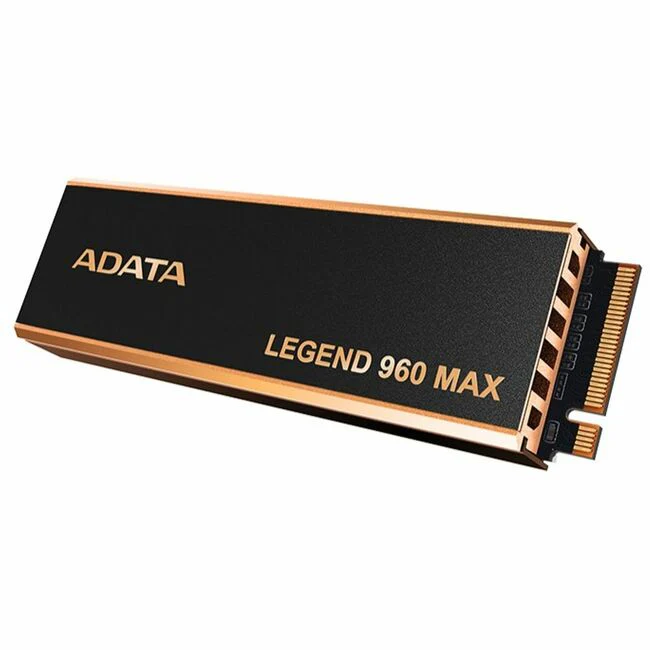 Adata LEGEND 960 MAX ALEG-960M-4TCS 4 TB Solid State Drive - M.2 2280 Internal - PCI Express (PCI Express 4.0 x4) - Desktop PC, Notebook, Gaming Console Device Supported - 3120 TB TBW - 7400 MB/s Maximum Read Transfer Rate - 256-bit AES Encryption Standar
