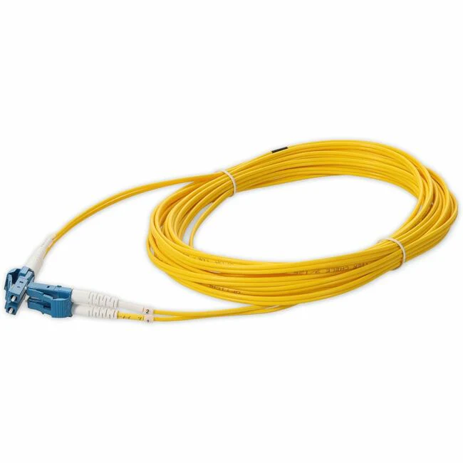 AddOn 1.5m Single-Mode Fiber (SMF) Duplex LC/LC OS1 Yellow Patch Cable