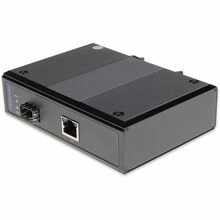 AddOn 10/100/1000Base-TX(RJ-45) to Open SFP Port Industrial POE Media Converter - 100% compatible and guaranteed to work