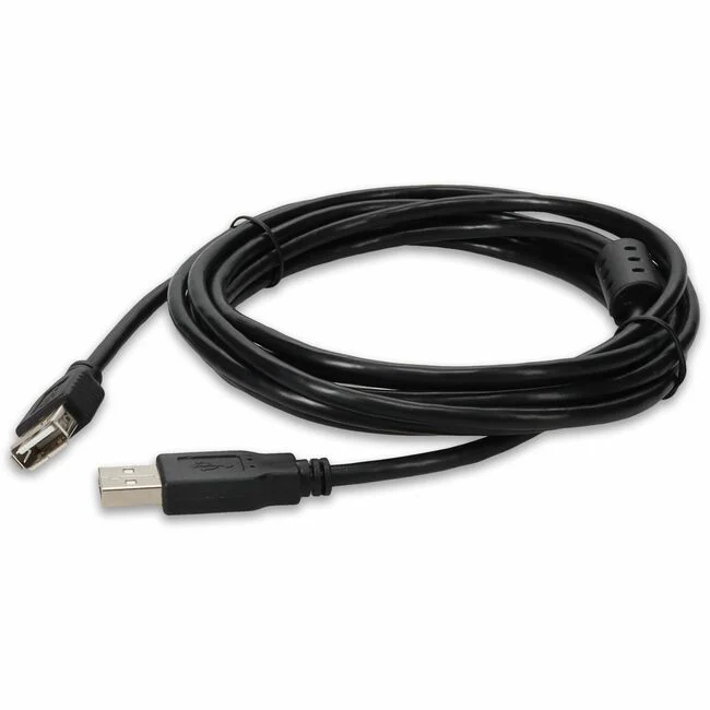 AddOn 10ft (3M) USB 2.0 A to A Extension Cable - Male to Female