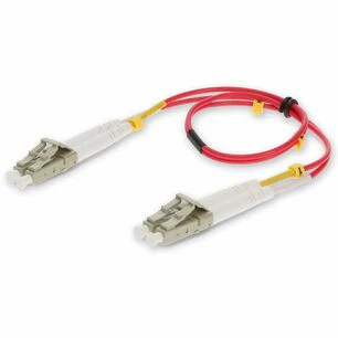 AddOn 10m LC (Male) to LC (Male) Red OM4 Duplex Plenum-Rated Fiber Patch Cable