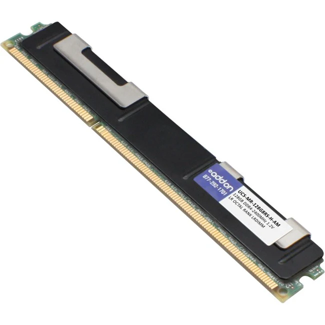 AddOn 128GB DDR4 SDRAM Memory Module - 128 GB (1 x 128GB) DDR4 SDRAM - 2666 MHz Octal-rank Memory - CL17 - 1.20 V - ECC - Registered - 288-pin - DIMM - Lifetime Warranty