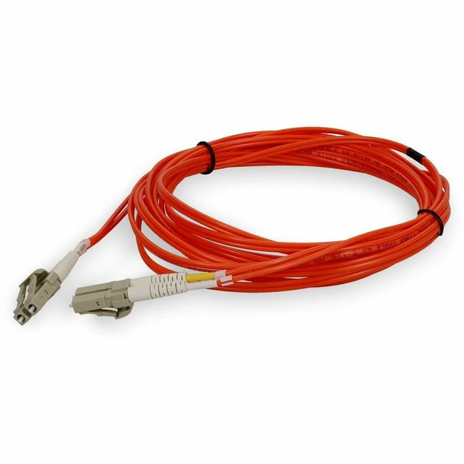 AddOn 1m Multi-Mode Fiber (MMF) Duplex LC/LC OM1 Orange Patch Cable