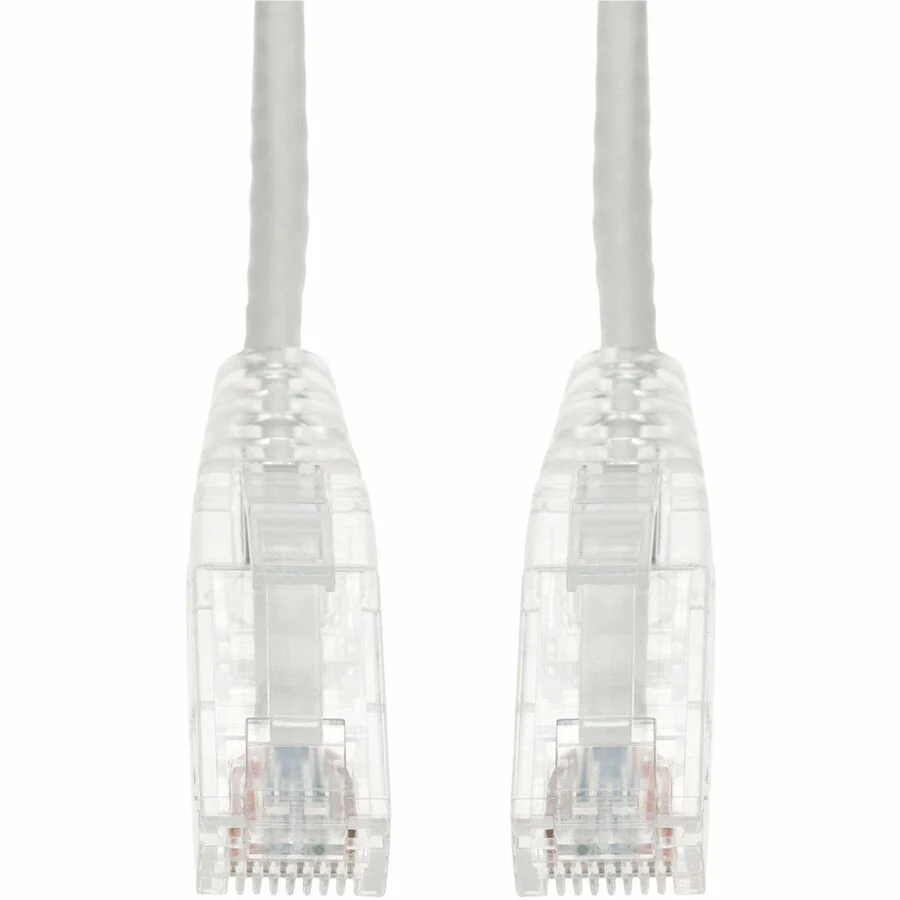 AddOn 20ft RJ-45 (Male) to RJ-45 (Male) White Cat6A UTP PVC Slim Copper Patch Cable
