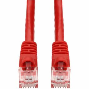 AddOn 23ft RJ-45 (Male) to RJ-45 (Male) red Cat6 Straight UTP PVC Copper Patch Cable