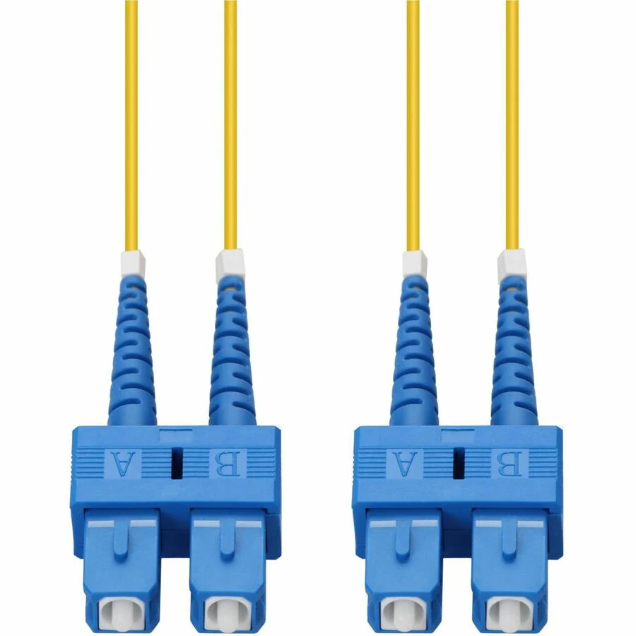 AddOn 3m SC (Male) to SC (Male) Straight Yellow OS2 Duplex Plenum Fiber Patch Cable