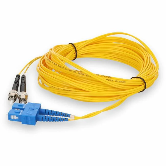 AddOn 3m Single-Mode fiber (SMF) Duplex ST/SC OS1 Yellow Patch Cable