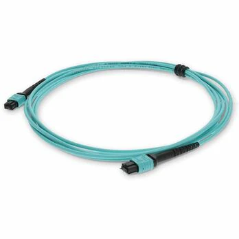 AddOn 5m MPO/MPO Male to Male Crossover OM4 12 Fiber LOMM Patch Cable For Arista