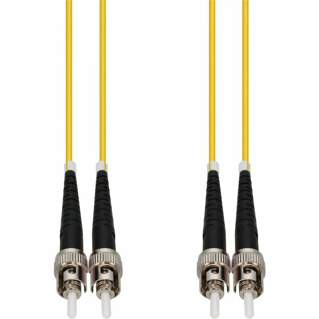 AddOn 5m Single-Mode fiber (SMF) Duplex ST/ST OS1 Yellow Patch Cable