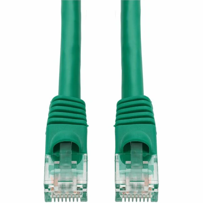 AddOn 7ft RJ-45 (Male) to RJ-45 (Male) Straight Green Cat6A UTP PVC Copper Patch Cable