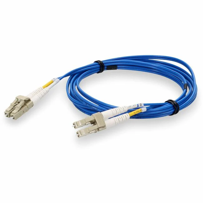 AddOn 8m LC (Male) to LC (Male) Blue OM4 Duplex Fiber OFNR (Riser-Rated) Patch Cable