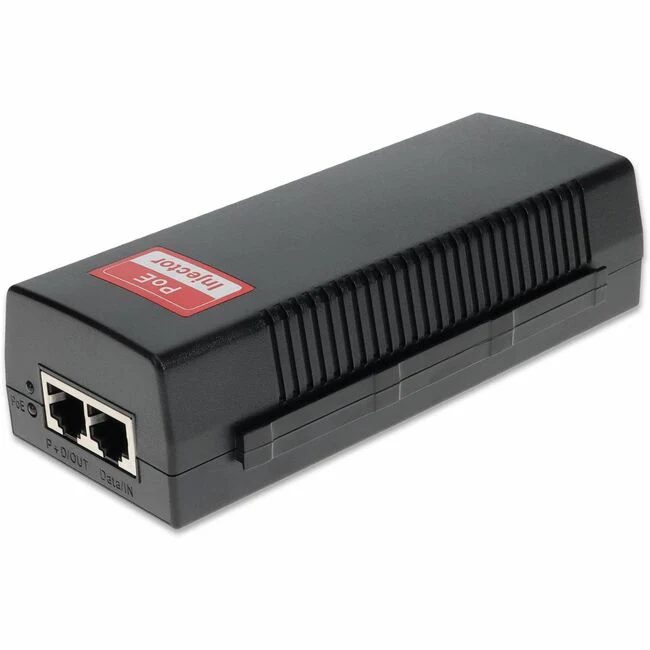 AddOn PoE Injector - 120 V AC Input - 1 x 10/100/1000Base-T Input Port(s) - 1 x PoE+ Output Port(s) - 30 W