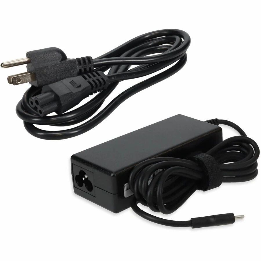 AddOn Power Adapter - 1 Pack - 45 W - 2.25 A Output - Black