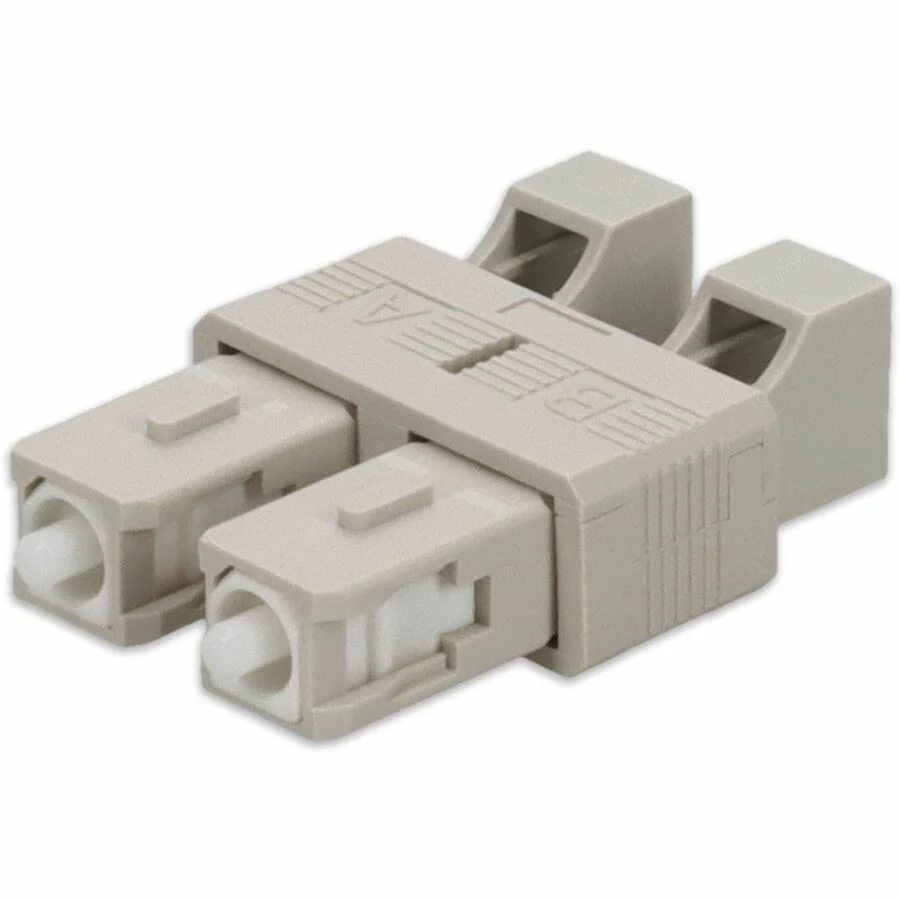 AddOn SC Male to LC Female MMF Duplex Fiber Optic Adapter