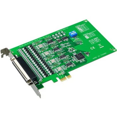 Advantech 4-port RS-232 PCI Express Communication Card w/Surge - PCI Express 2.0 x1 - 4 x RS-232/422/485 - Serial - Plug-in Card