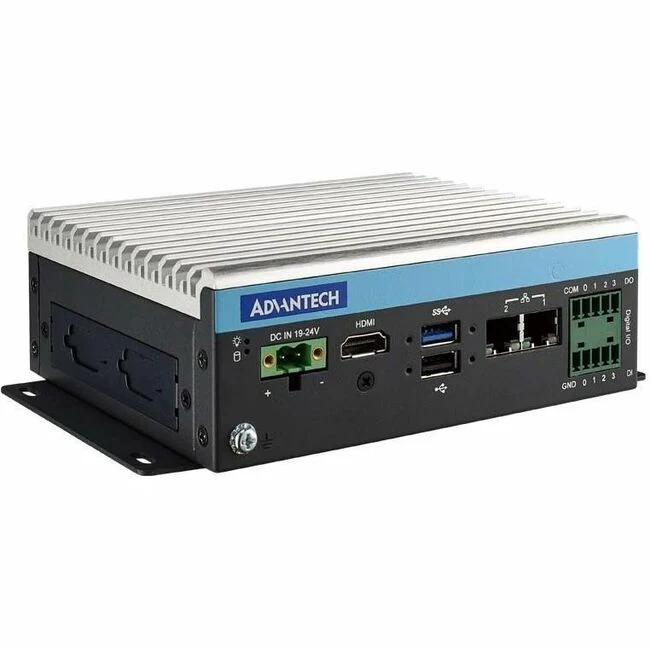 Advantech AI System Based on NVIDIA Jetson Xavier NX - ARM Hexa-core (6 Core) - NVIDIA Carmel Chip - 8 GB RAM LPDDR4 - 16 GB Flash Memory Capacity - Ubuntu 18.04 - Linux - NVIDIA - Gigabit Ethernet - 3 x USB Ports - 2 x USB 2.0 Ports - 1.0 x USB 3.0 Ports