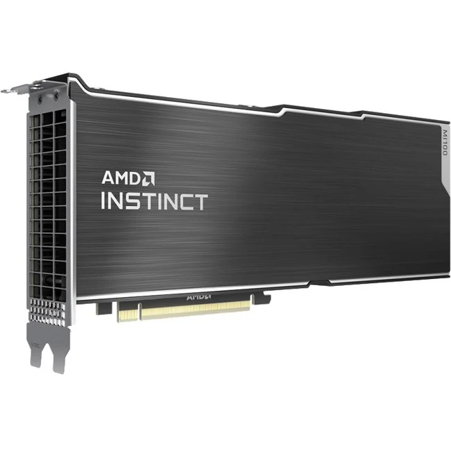 AMD Instinct MI100 Graphic Card - 32 GB HBM2 - Full-height - 1.50 GHz Boost Clock - 4096 bit Bus Width - PCI Express 4.0 x16