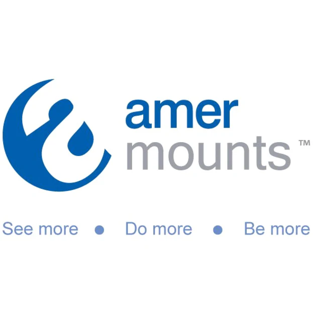 Amer Mounts Long Articulating Monitor Arm (Clamp Base)