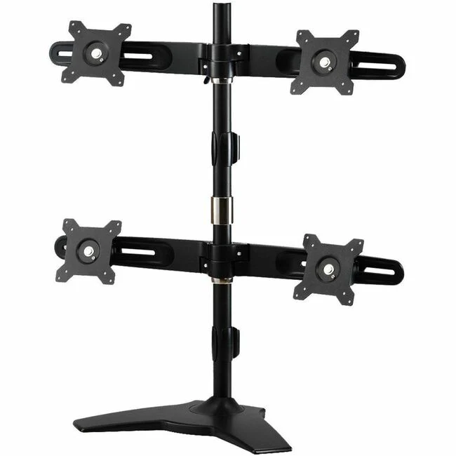 Amer Mounts Quad Monitor Stand Mount