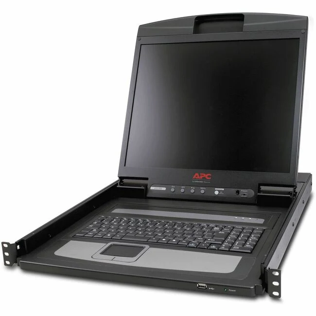 APC by Schneider Electric AP5719 Rackmount LCD - TouchPad - 100 V AC, 240 V AC Input Voltage
