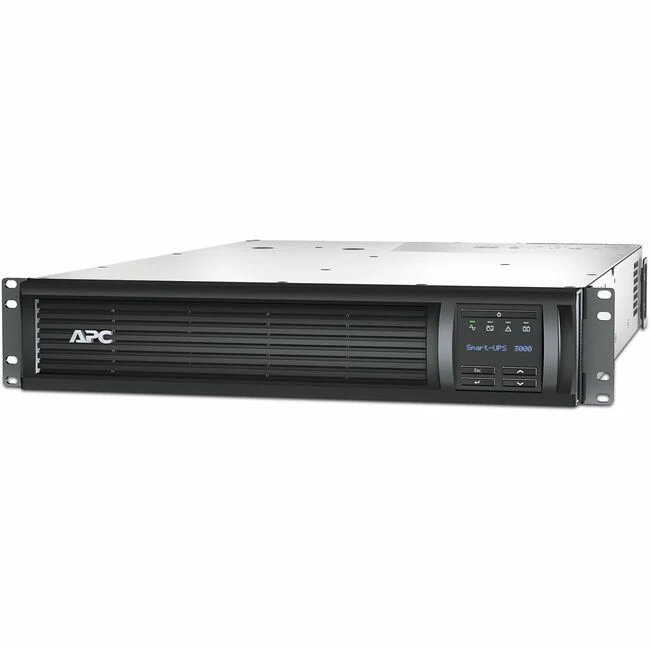 APC by Schneider Electric Smart-UPS 3000VA LCD RM 2U 120V with SmartConnect - 2U Rack-mountable - 3 Hour Recharge - 2.80 Minute Stand-by - 120 V Input - 120 V AC Output - Sine Wave - 2 x NEMA 5-20R, 6 x NEMA 5-15R - 8 x Battery/Surge Outlet