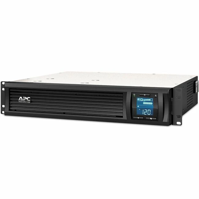 APC by Schneider Electric Smart-UPS C 1000VA LCD RM 2U 120V with SmartConnect - 2U Rack-mountable - 3 Hour Recharge - 9.20 Minute Stand-by - 120 V Input - 120 V AC Output - Sine Wave - 6 x NEMA 5-15R - 6 x Battery/Surge Outlet