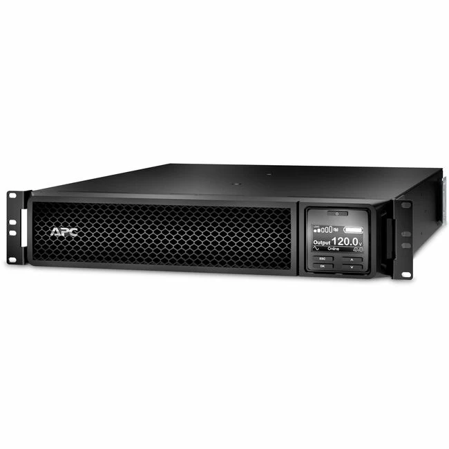 APC by Schneider Electric Smart-UPS SRT 2200VA RM 120V - 2U Rack-mountable - 3 Hour Recharge - 120 V Input - 120 V AC Output - Sine Wave - 1 x NEMA L5-20R, 6 x NEMA 5-20R - 7 x Battery/Surge Outlet