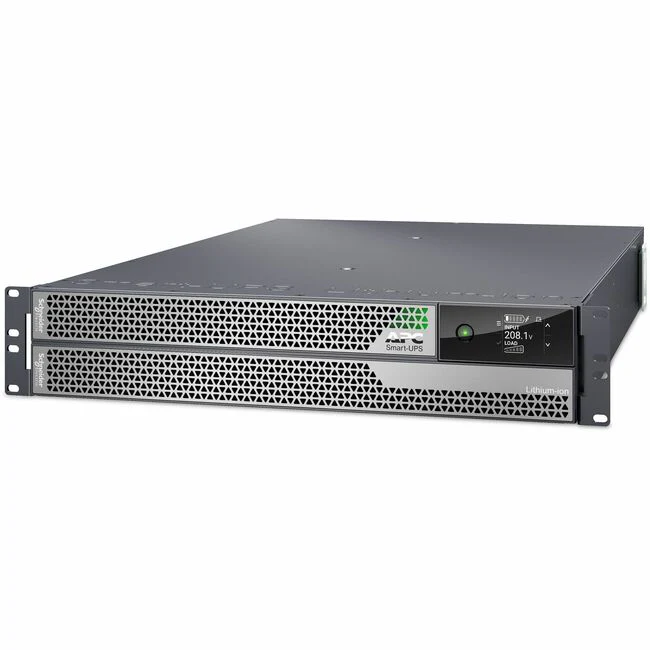 APC by Schneider Electric Smart-UPS Ultra On-Line Lithium ion, 5KVA/5KW, 2U Rack/Tower, 208V - 2U Rack/Tower - 1.50 Hour Recharge - 208 V Input - 208 V AC Output - 2 x NEMA L6-20R, 2 x NEMA L6-30R