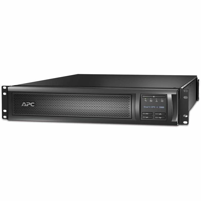 APC by Schneider Electric Smart-UPS X 2000VA Tower/Rack Convertible UPS - 2U Tower/Rack Convertible - 3 Hour Recharge - 120 V Input - 120 V AC Output - 1 x NEMA L5-20R, 3 x NEMA 5-15R, 3 x NEMA 5-20R - 7 x Battery/Surge Outlet