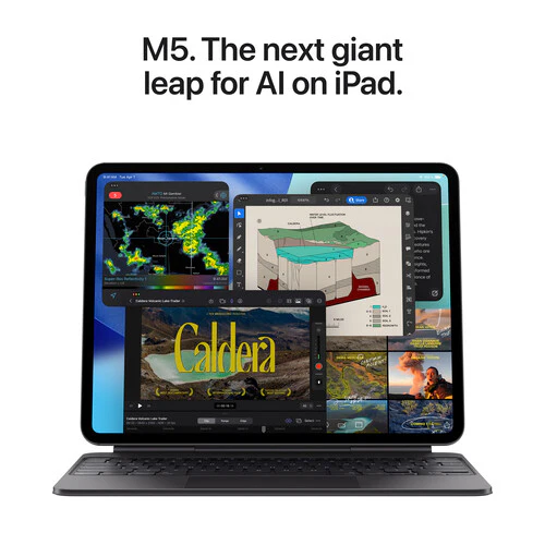 Apple iPad Pro w/ Wi-Fi MDYJ4LL/A 13" Tablet M5 12GB RAM 256GB eMMC MacOS Space Black - Open Box - Image 3