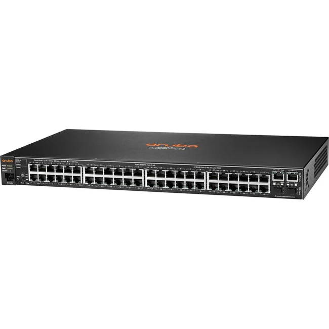 Aruba 2530 48 Switch - 48 Ports - Manageable - Gigabit Ethernet, Fast Ethernet - 1000Base-X, 10/100/1000Base-T - Refurbished - 2 Layer Supported - Modular - 2 SFP Slots - Twisted Pair, Optical Fiber - 1U High - Rack-mountable, Wall Mountable, Desktop