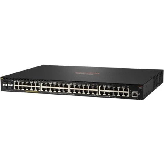 Aruba 2930F 48G PoE+ 4SFP 740W Switch - 48 Ports - 2 Layer Supported - Modular - 4 SFP Slots - 980 W Power Consumption - Twisted Pair, Optical Fiber - Rack-mountable