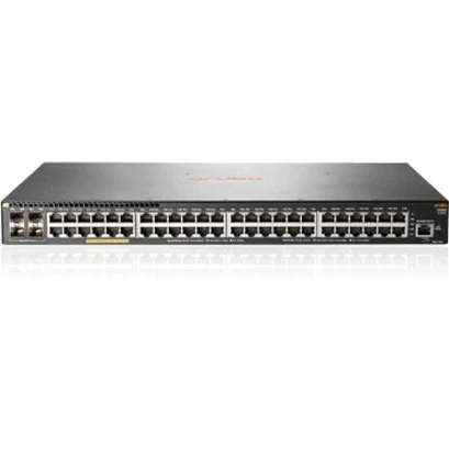 Aruba 2930F 48G PoE+ 4SFP 740W Switch - 48 Ports - Manageable - 3 Layer Supported - Modular - 4 SFP Slots - 980 W Power Consumption - Twisted Pair, Optical Fiber - 1U High - Rack-mountable - Lifetime Limited Warranty