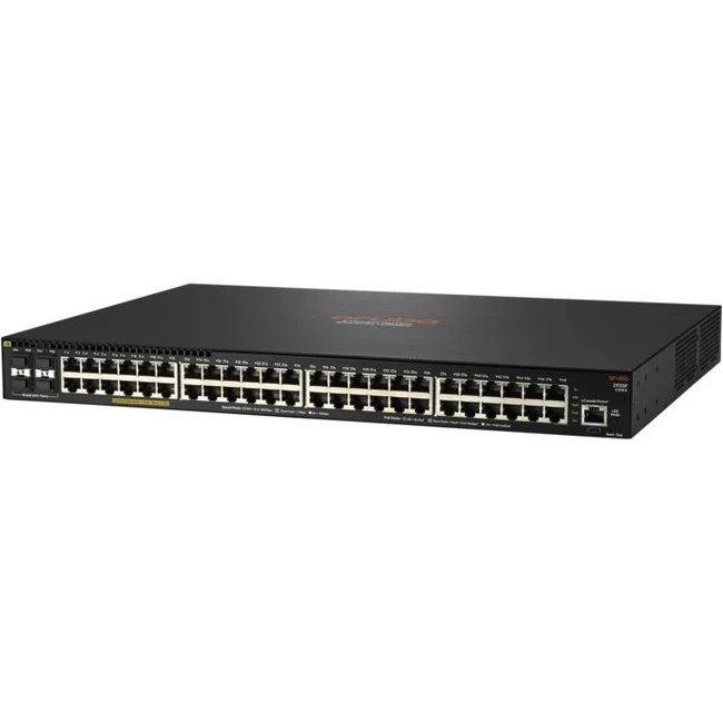 Aruba 2930F 48G PoE+ 4SFP+ 740W Switch - 48 Ports - Manageable - 3 Layer Supported - Modular - Twisted Pair, Optical Fiber - 1U High - Rack-mountable