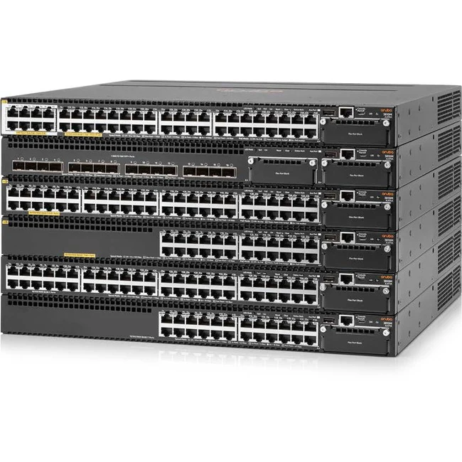 Aruba 3810M 24SFP+ 250W Switch - Manageable - 10 Gigabit Ethernet - 10GBase-X - 3 Layer Supported - Modular - Optical Fiber - 1U High - Rack-mountable