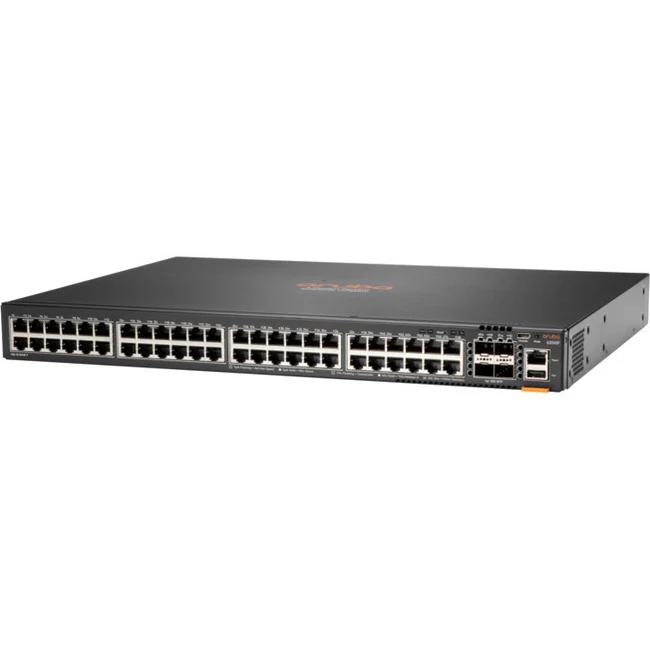 Aruba 6200F 48G 4SFP+ Switch - 48 Ports - Manageable - 3 Layer Supported - Modular - 68 W Power Consumption - Twisted Pair, Optical Fiber - Rack-mountable