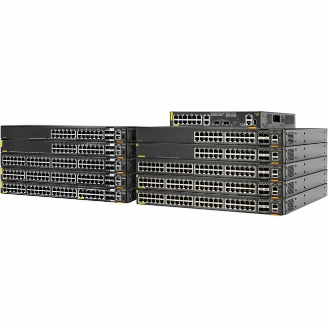 Aruba 6200F 48G Class4 PoE 4SFP+ 740W Switch - 48 Ports - Manageable - Gigabit Ethernet, 10 Gigabit Ethernet - 10/100/1000Base-T, 10GBase-X - TAA Compliant - 3 Layer Supported - Modular - 76 W Power Consumption - 740 W PoE Budget - Optical Fiber, Twisted