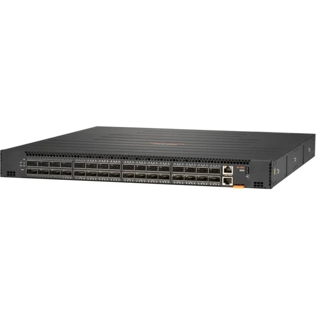 Aruba 8325-32C Layer 3 Switch - Manageable - 100 Gigabit Ethernet - 3 Layer Supported - Modular - 618 W Power Consumption - Optical Fiber - 1U High - Rack-mountable - 5 Year Limited Warranty