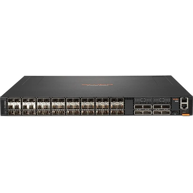 Aruba 8325-48Y8C Ethernet Switch - Manageable - 3 Layer Supported - Modular - 550 W Power Consumption - Optical Fiber - 1U High - Rack-mountable - 5 Year Limited Warranty