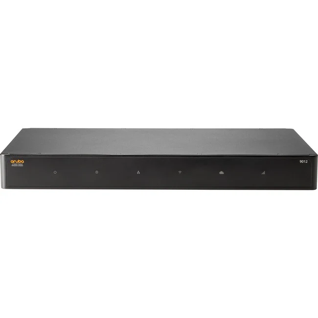 Aruba 9012 Gateway - 12 Ports - PoE Ports - Management Port - Gigabit Ethernet - Rack-mountable - 1 Year