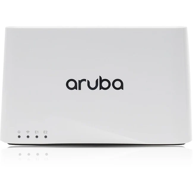 Aruba AP-203RP IEEE 802.11ac 1.24 Gbit/s Wireless Access Point - 5 GHz, 2.40 GHz - MIMO Technology - 3 x Network (RJ-45) - Gigabit Ethernet - PoE Ports - Wall Mountable, Desktop