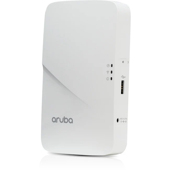 Aruba AP-303H IEEE 802.11ac 1.24 Gbit/s Wireless Access Point - 5 GHz, 2.40 GHz - MIMO Technology - 6 x Network (RJ-45) - Gigabit Ethernet - PoE Ports - Wall Mountable, Desktop