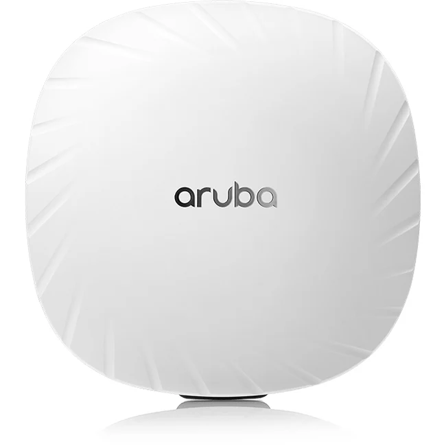 Aruba AP-555 Dual Band 802.11ax 5.37 Gbit/s Wireless Access Point - Indoor - TAA Compliant - 2.40 GHz, 5 GHz - Internal - MIMO Technology - 2 x Network (RJ-45) - 5 Gigabit Ethernet - Bluetooth 5
