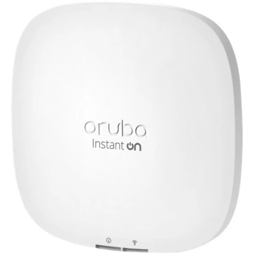 Aruba Instant On AP22 Dual Band 802.11ax 1.70 Gbit/s Wireless Access Point - Indoor - 2.40 GHz, 5 GHz - Internal - MIMO Technology - 1 x Network (RJ-45) - Gigabit Ethernet - PoE Ports - 8.80 W - Wall Mountable, Ceiling Mountable, Rail-mountable